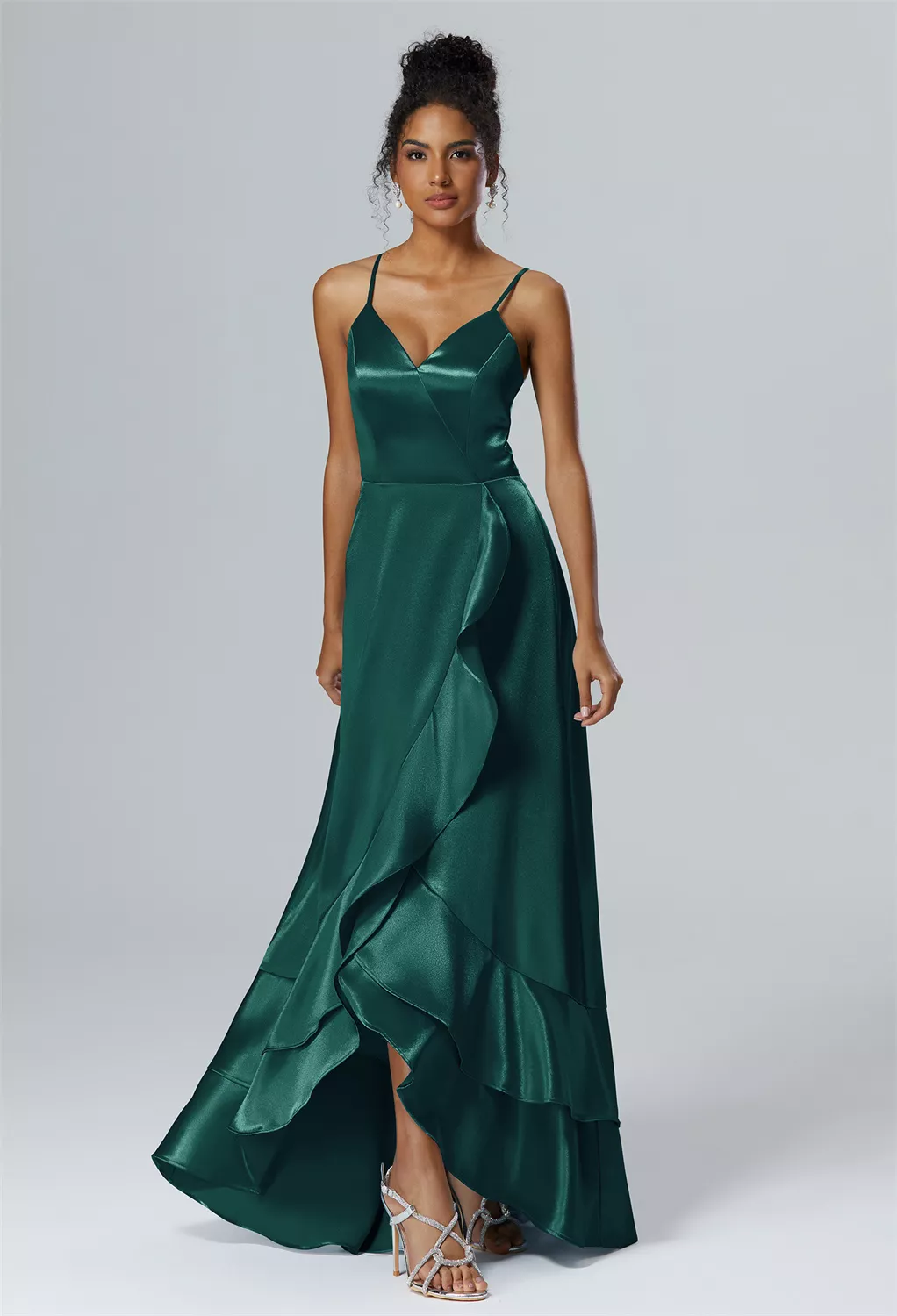 AW Marguerite Hunter Green  Spring Wedding Guest Dresses
